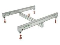 Aluminium 4 point lifting frame with adjustable drop centres
