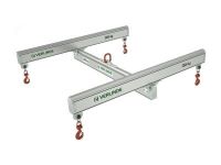 Aluminium 4 point lifting frame with fixed drop centres